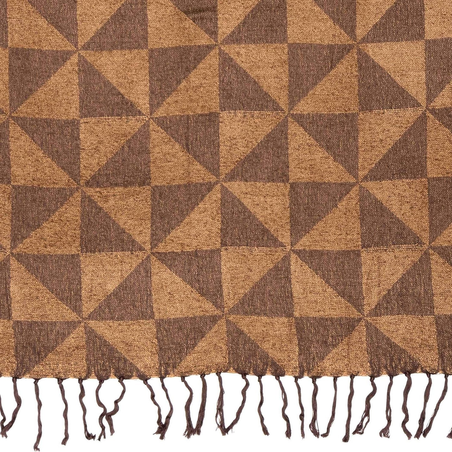 Kendrick Chenille Jacquard Woven Throw by VHC Brands