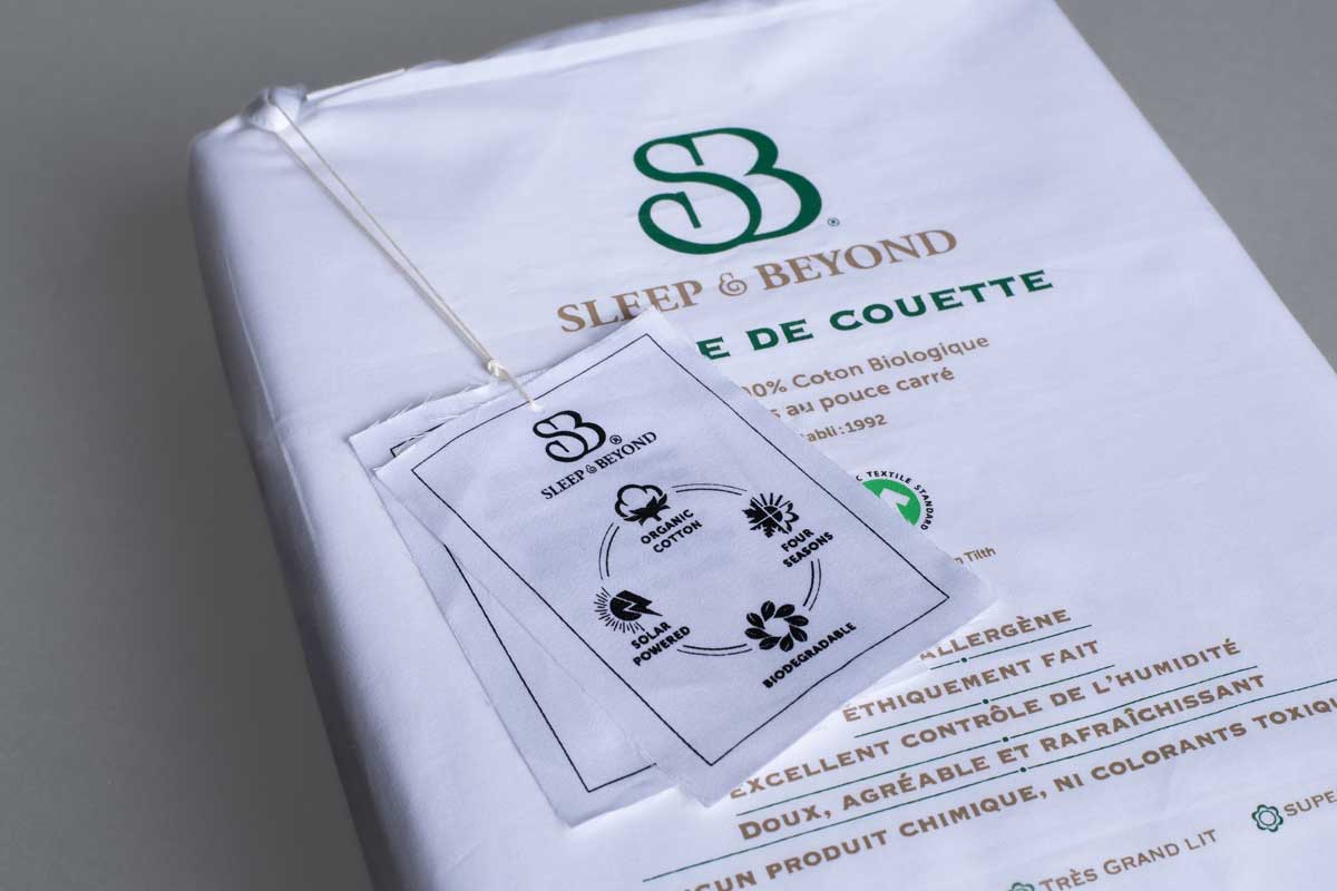 Organic Cotton Percale Duvet Cover Set by Sleep & Beyond