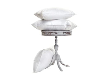 pearl white double shell pillow hypodown 800