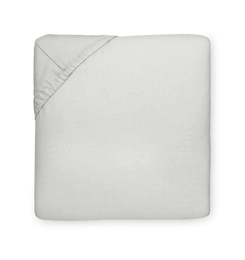 Fitted Sheets Celeste Fitted Sheet by Sferra Twin 39x75x17 / Grey Sferra