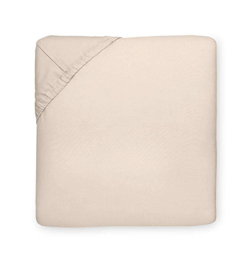Fitted Sheets Celeste Fitted Sheet by Sferra Twin 39x75x17 / Mushroom Sferra