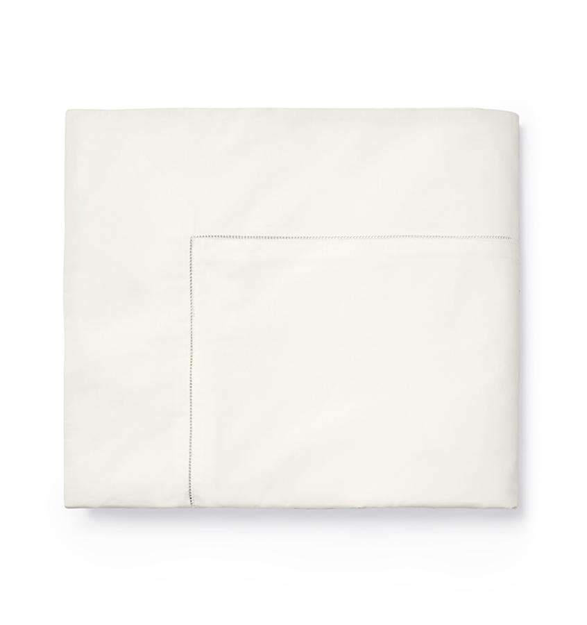Flat Sheets Giza 45 Percale Flat Sheet by Sferra Queen 96x114 / Ivory Sferra