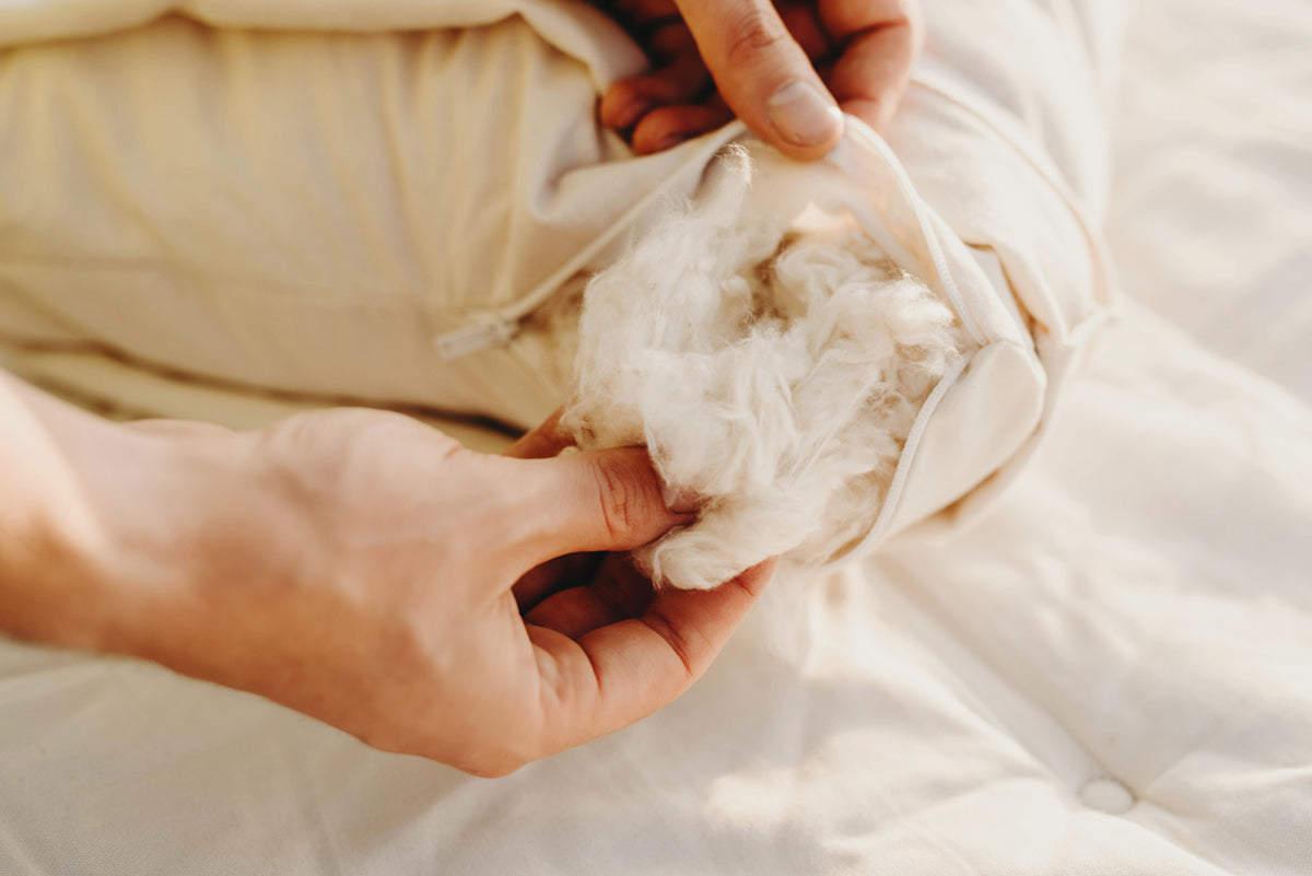 Organic Kapok Display Pillow by SR