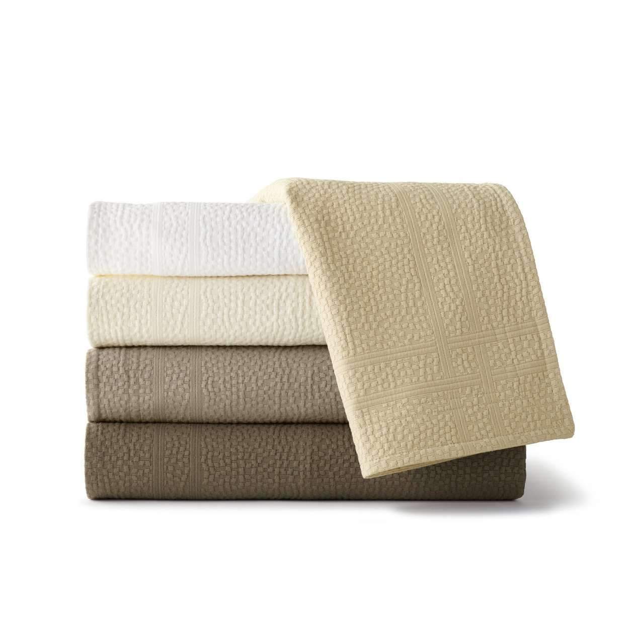 Matelasse Coverlets Montauk Matelassé Coverlet by Peacock Alley Peacock Alley