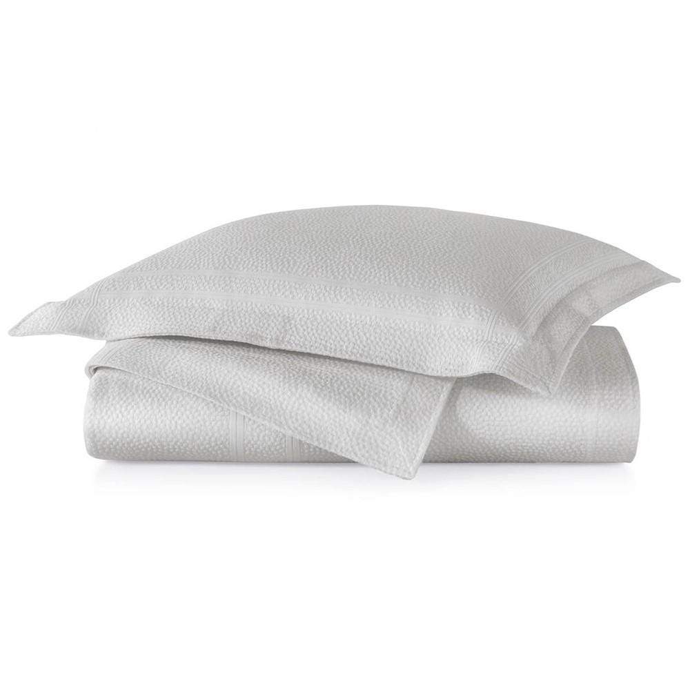 Matelasse Coverlets Montauk Matelassé Coverlet by Peacock Alley Twin/Twin XL / Gray Peacock Alley
