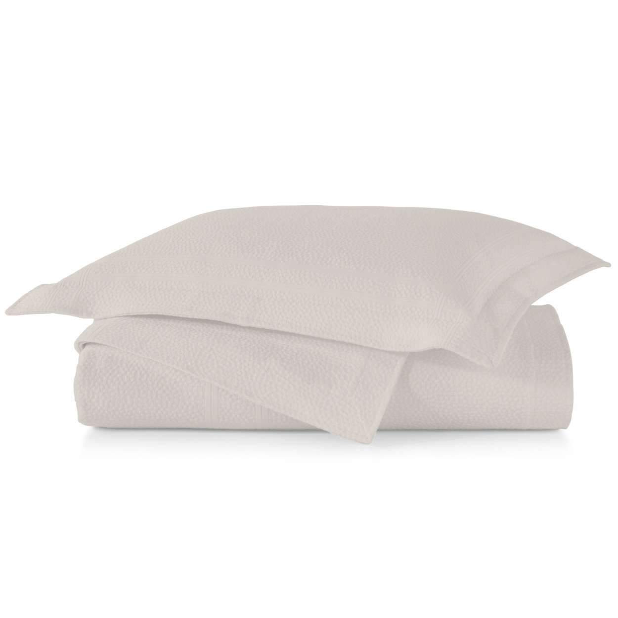 Matelasse Coverlets Montauk Matelassé Coverlet by Peacock Alley Twin/Twin XL / Linen Peacock Alley