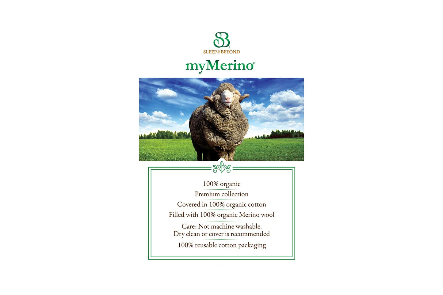 myMerino® Comforter Light by Sleep & Beyond