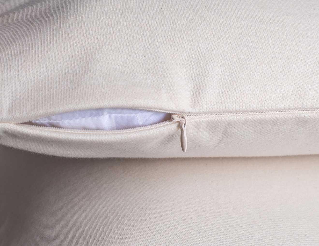 Organic Cotton Waterproof Pillow Case Encasement by Sleep & Beyond