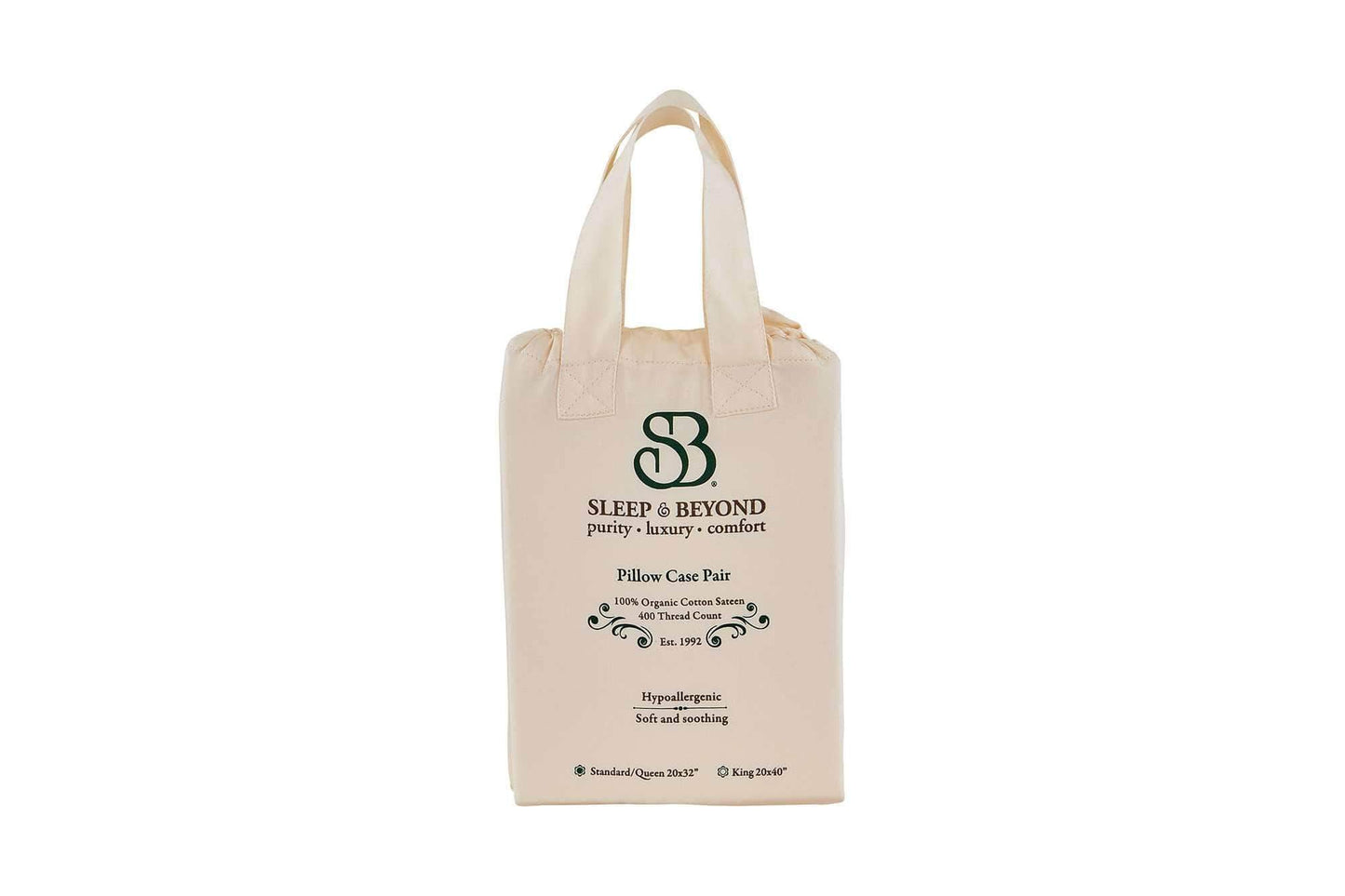 Pillowcases Organic Pillowcase Pair by Sleep & Beyond Sleep & Beyond
