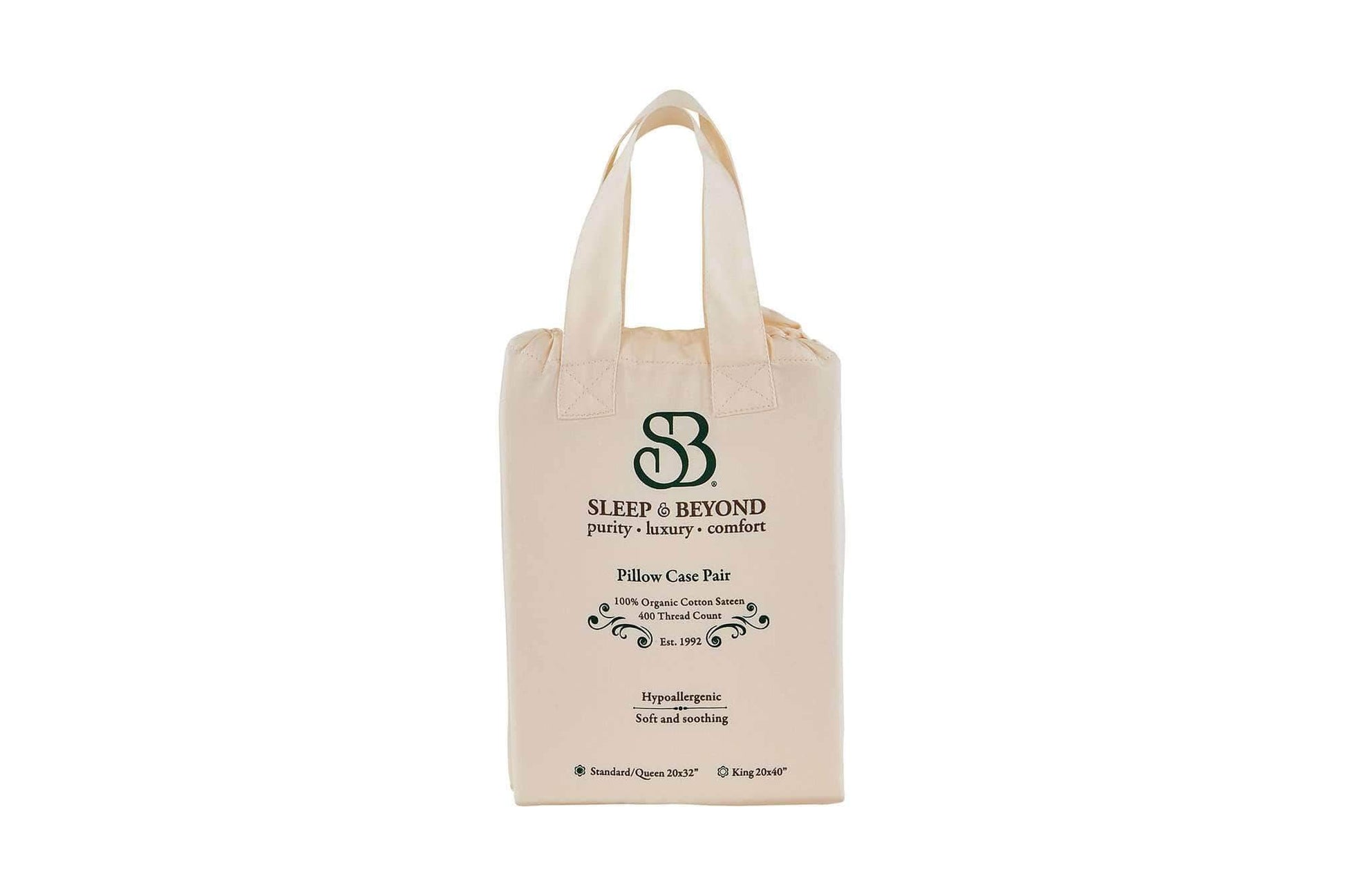 Pillowcases Organic Pillowcase Pair by Sleep & Beyond Sleep & Beyond