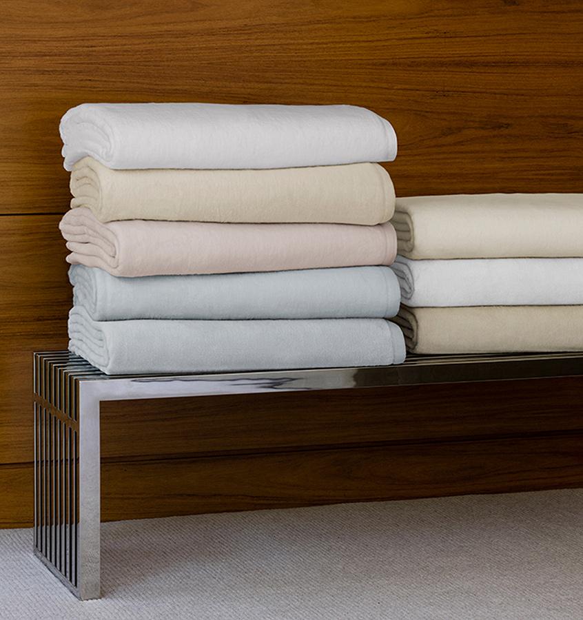 St. Moritz Cotton Blanket by Sferra