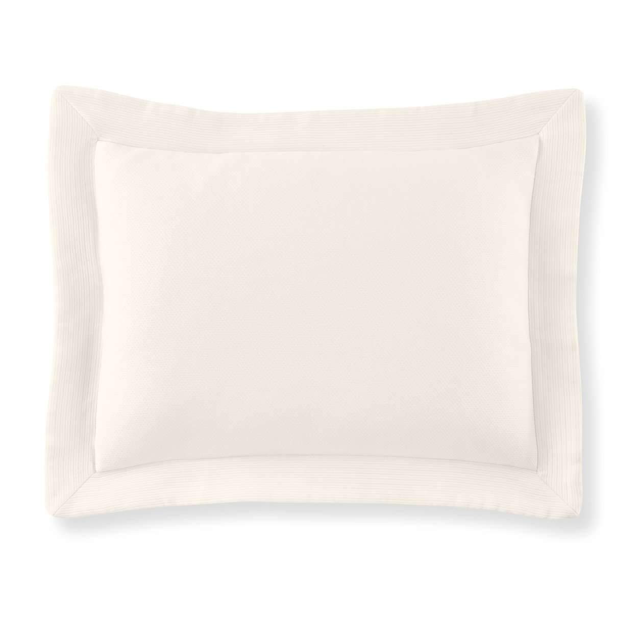 Shams Angelina Matelassé Sham by Peacock Alley Standard 20x26 / Pearl Peacock Alley