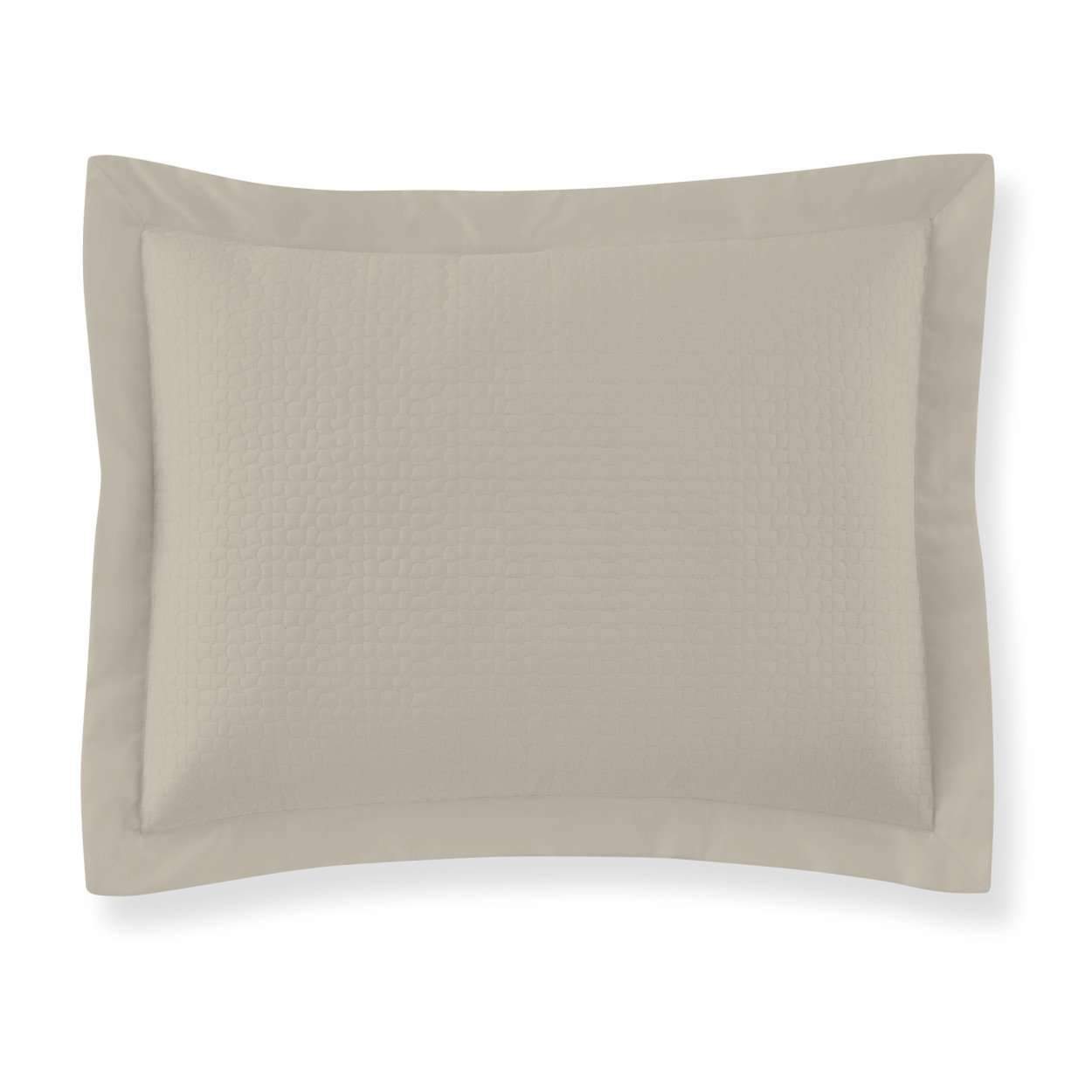 Shams Hamilton Quilted Sham by Peacock Alley Standard / Platinum Peacock Alley
