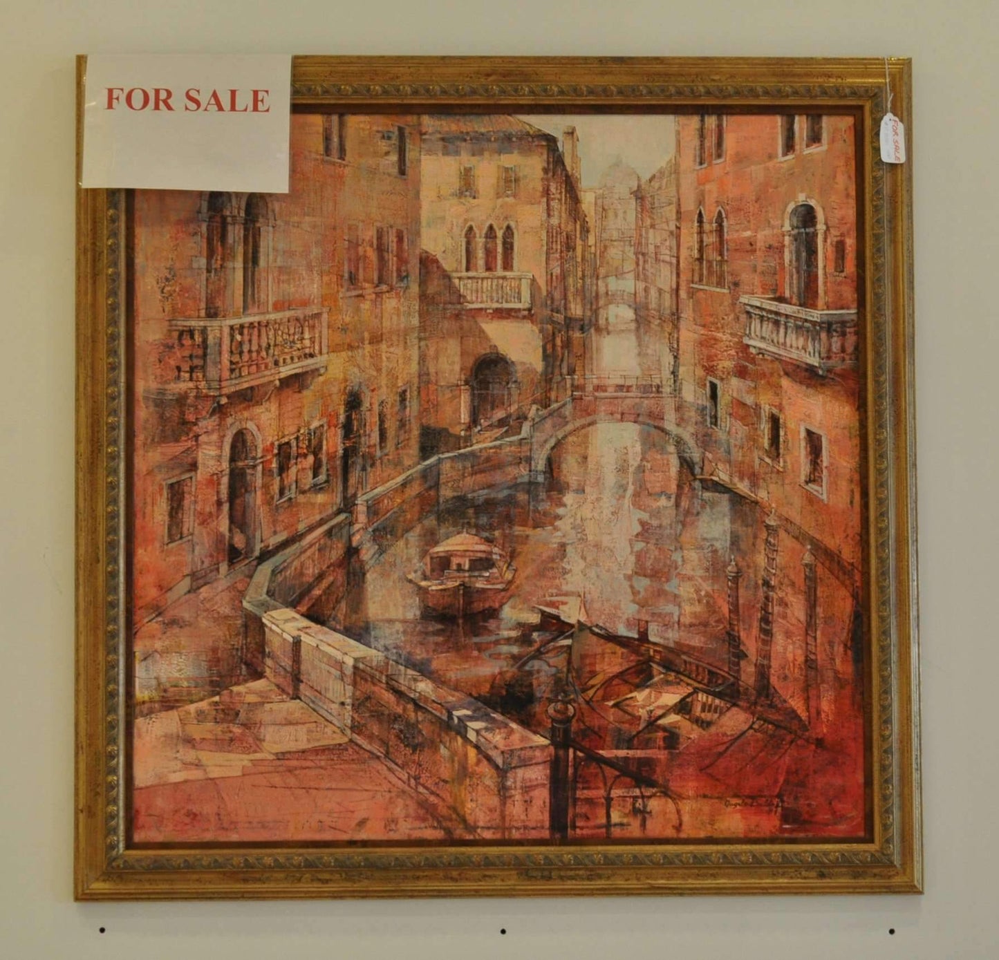 Artwork Venezia Rio Santa Maria by Angelo Bellini Angelo Bellini