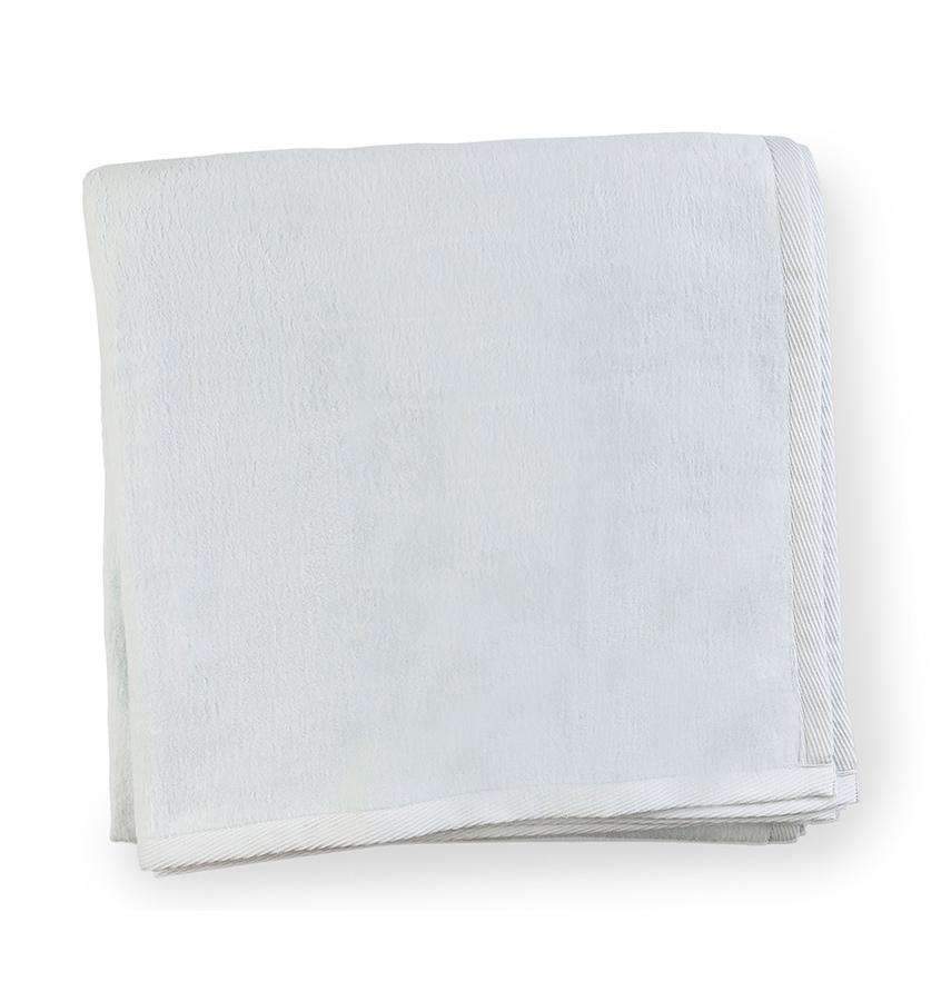 Blankets St. Moritz Blanket by Sferra Twin 67x90 / Blue Sferra
