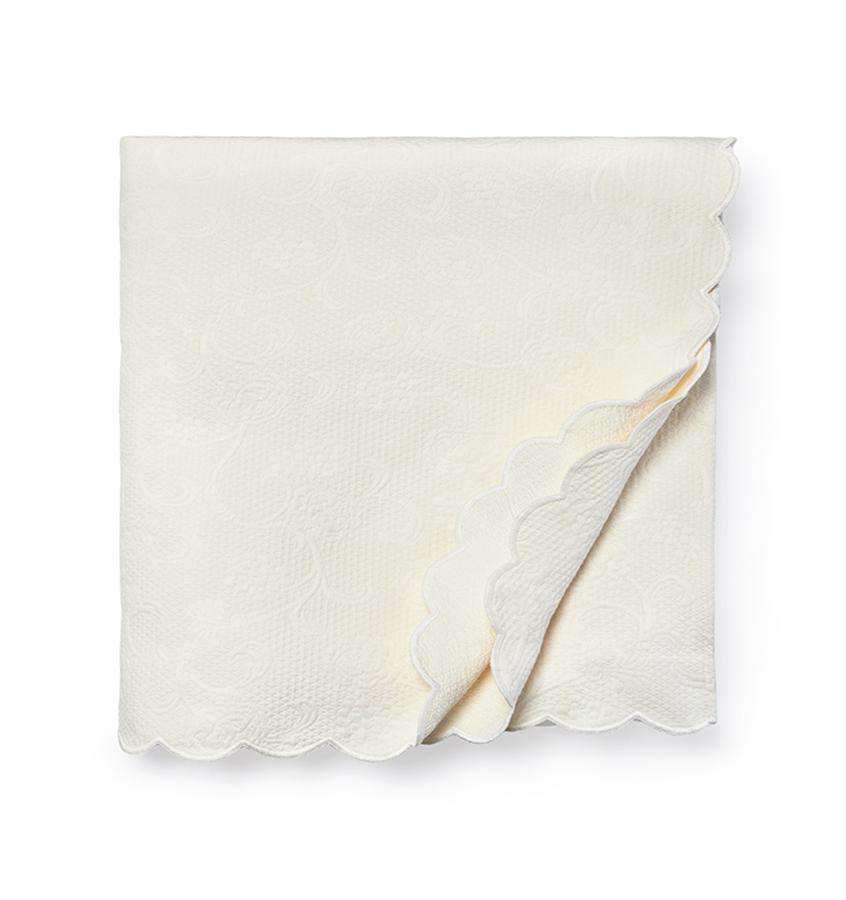 Coverlet Alice Matelasse Coverlet by Sferra Twin 69x90 / Ivory Sferra