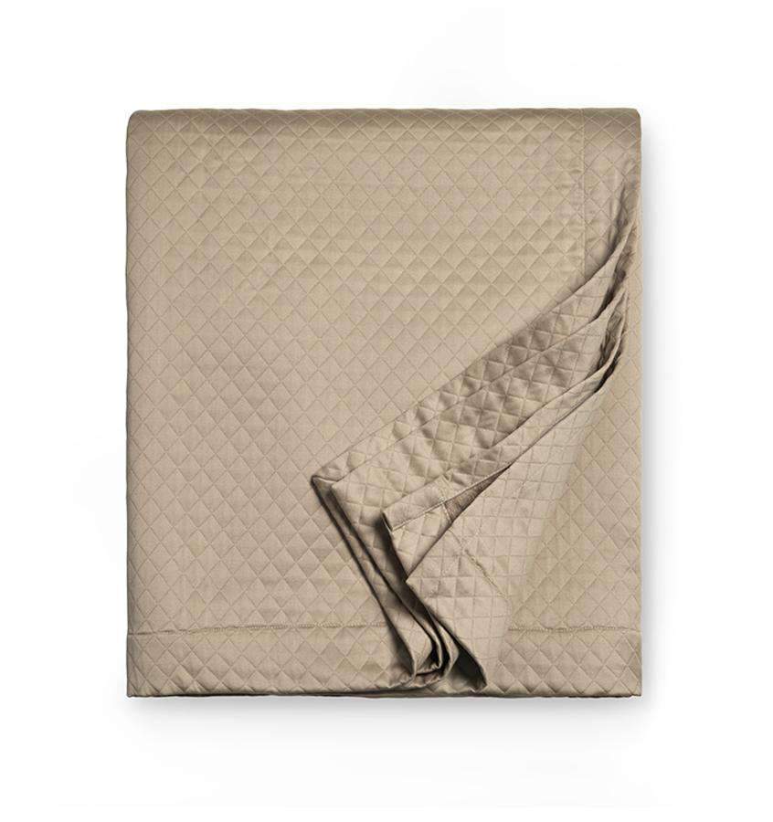 Coverlets Bari Coverlet by Sferra Twin / Taupe Sferra
