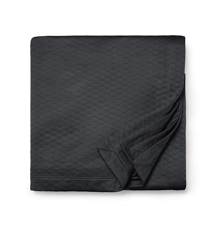Coverlets Favo Coverlet by Sferra Twin 75x95 / Charcoal Sferra