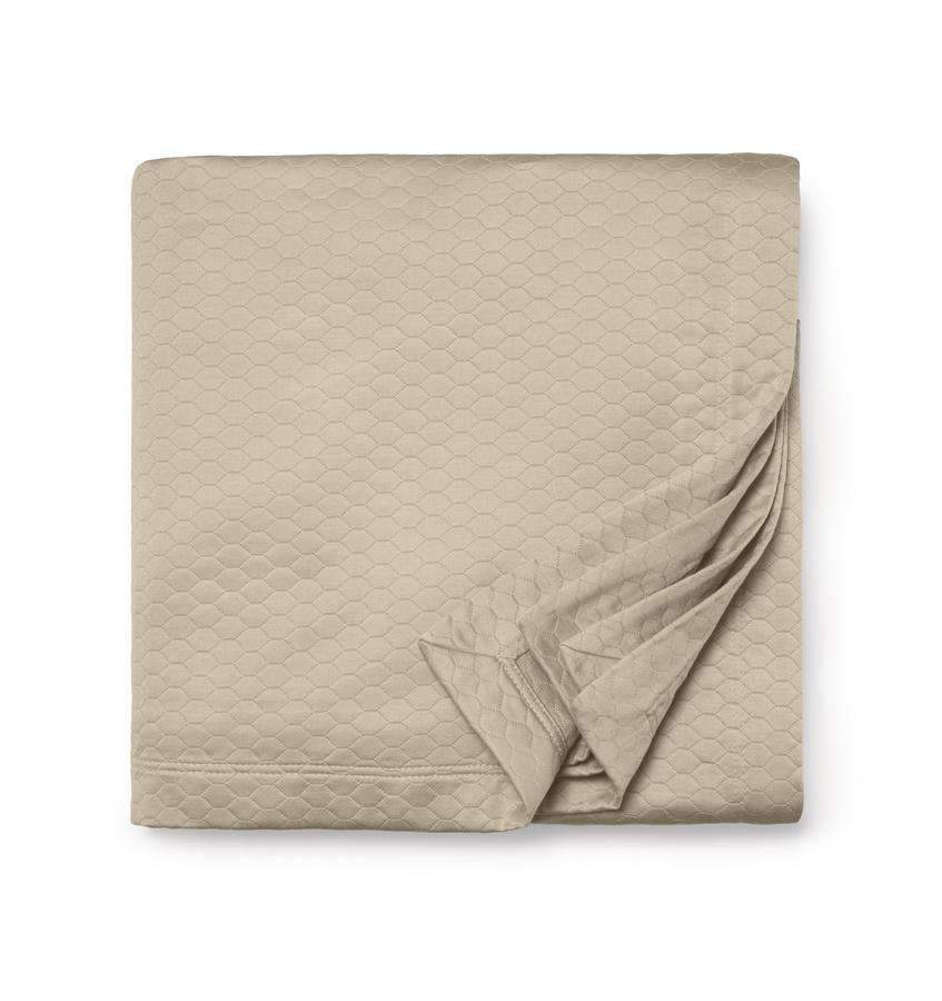 Coverlets Favo Coverlet by Sferra Twin 75x95 / Oat Sferra