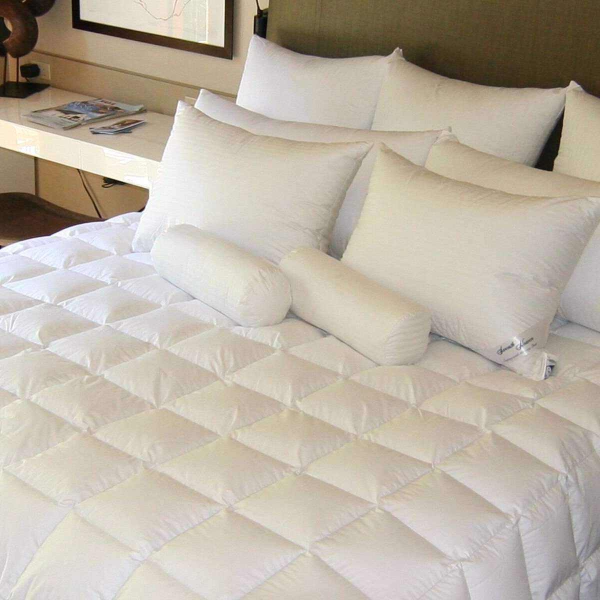 Down Comforters Down Comforter Ultra Light 8-inch Box by Seventh Heaven Seventh Heaven