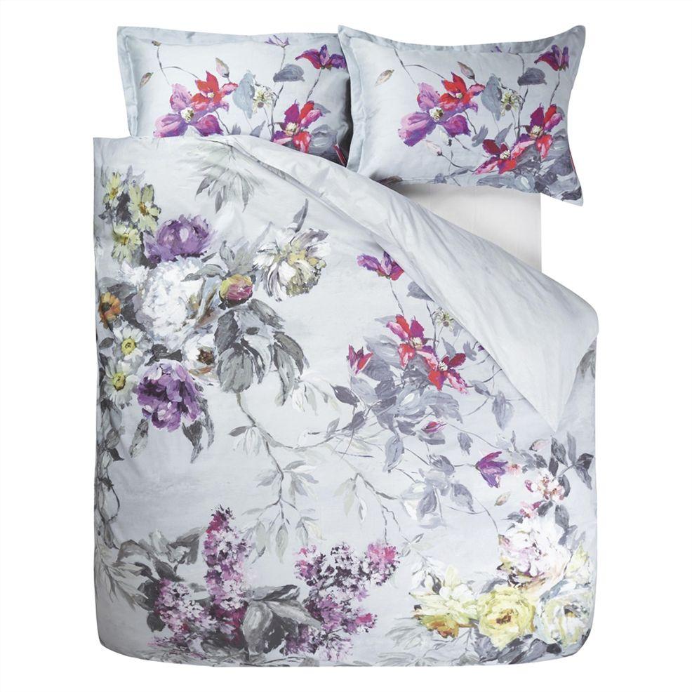 Duvet Cover Caprifoglio Argento Duvet Cover by Designers Guild Designers Guild