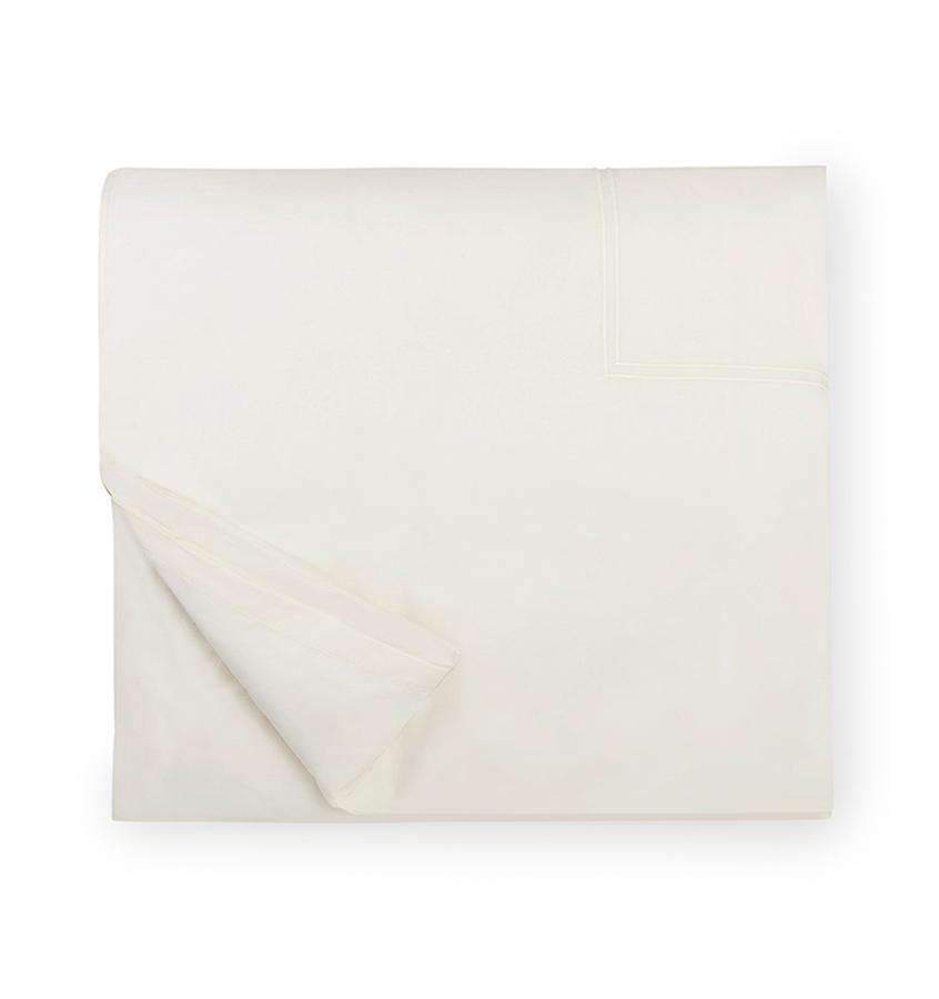 Duvet Covers Grande Hotel Duvet Cover by Sferra Twin 68x86 / Ivory/Ivory Sferra