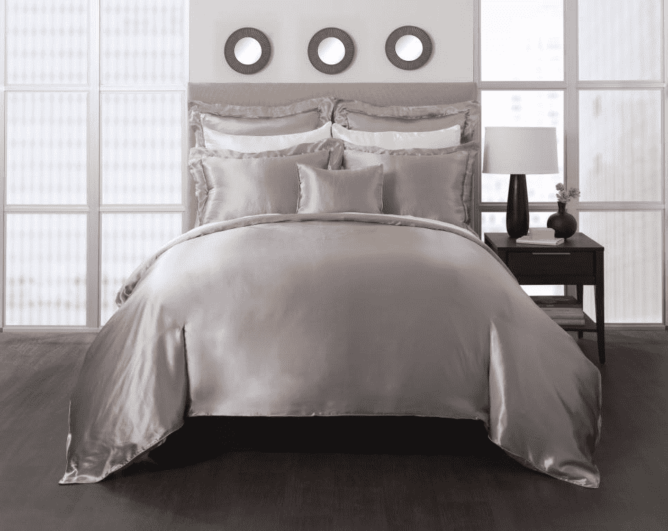 Duvet Covers Silk Charmeuse Duvet Cover by Mari Ann Mari Ann