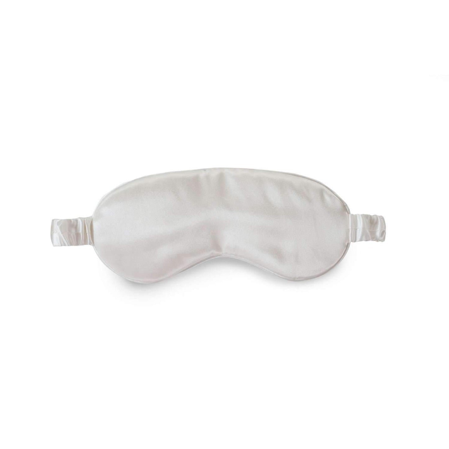 Eye Mask Silk Filled Charmeuse Eye Mask by Mari Ann Eye Mask / White Mari Ann