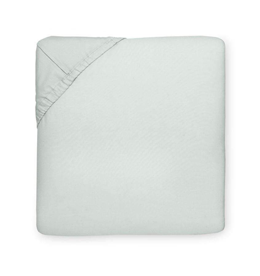 Fitted Sheets Celeste Fitted Sheet by Sferra Twin 39x75x17 / Silver Sage Sferra