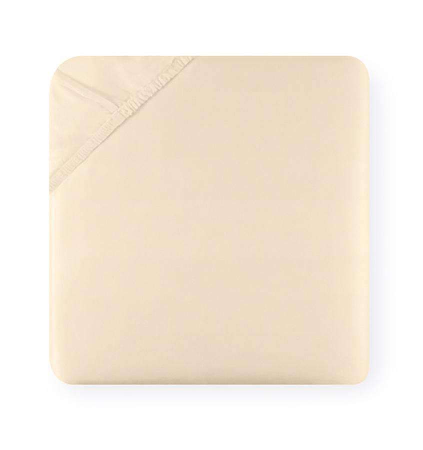 Fitted Sheets Giotto Fitted Sheet by Sferra Twin 39x75x17 / Honey Sferra