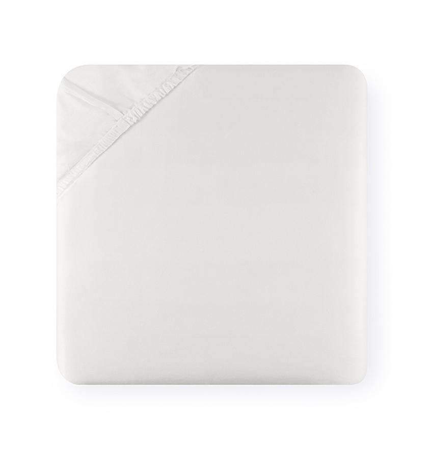 Fitted Sheets Giotto Fitted Sheet by Sferra Twin 39x75x17 / Ivory Sferra