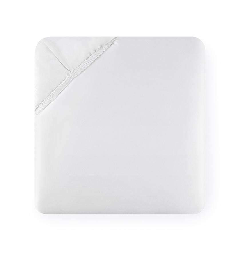 Fitted Sheets Giotto Fitted Sheet by Sferra Twin 39x75x17 / White Sferra