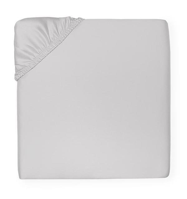 Fitted Sheets Giza 45 Percale Fitted Sheet by Sferra Queen 60x80x17 / Tin Sferra