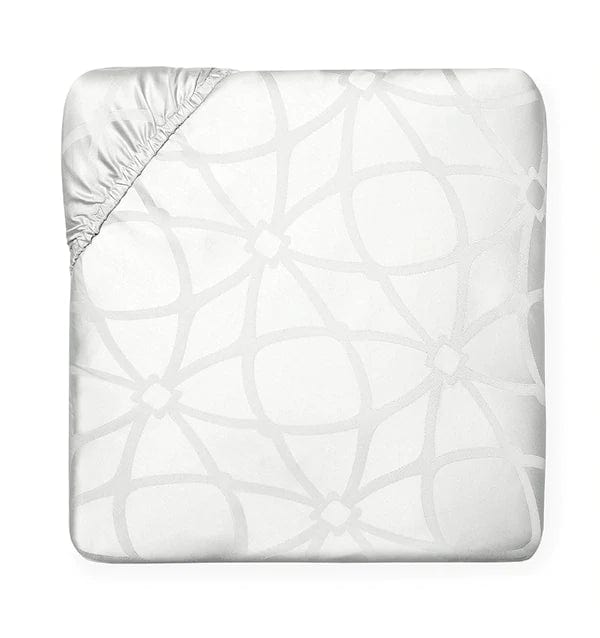 Fitted Sheets Giza 45 Porta Fitted Sheet KING / WHITE Sferra