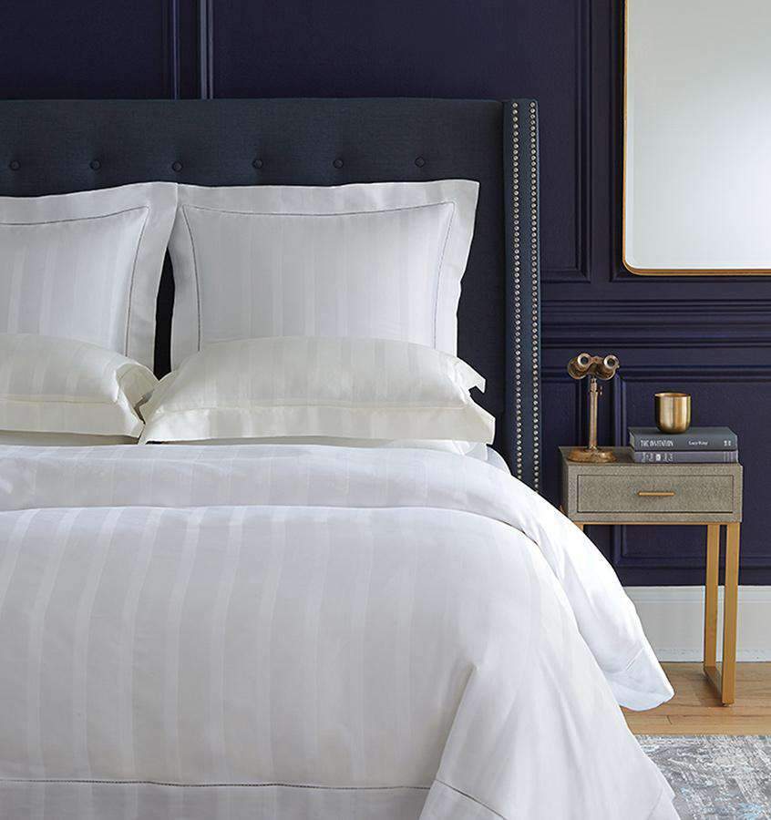 Fitted Sheets Giza 45 Stripe Fitted Sheet by Sferra Sferra
