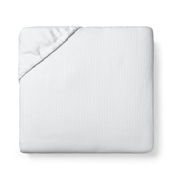 Fitted Sheets Tesoro Fitted Sheet by Sferra Twin 39x75x17 / Lunar Sferra