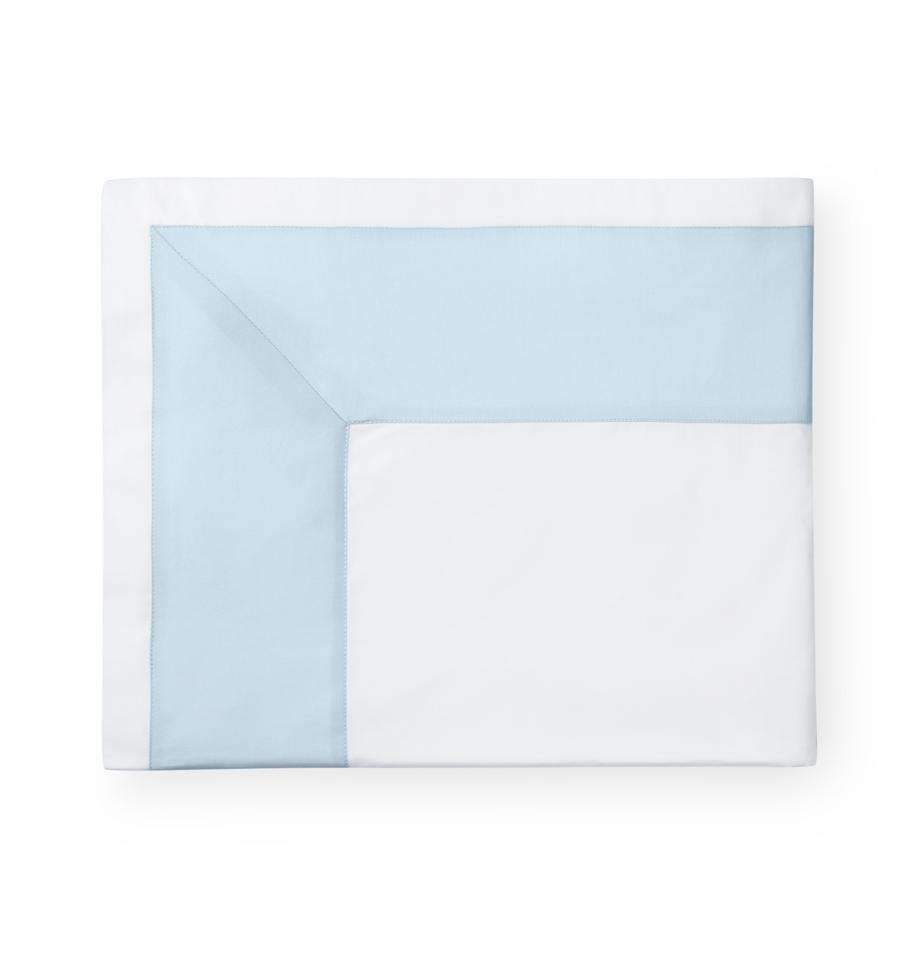 Flat Sheets Casida Flat Sheet by Sferra Twin / White/Powder Sferra