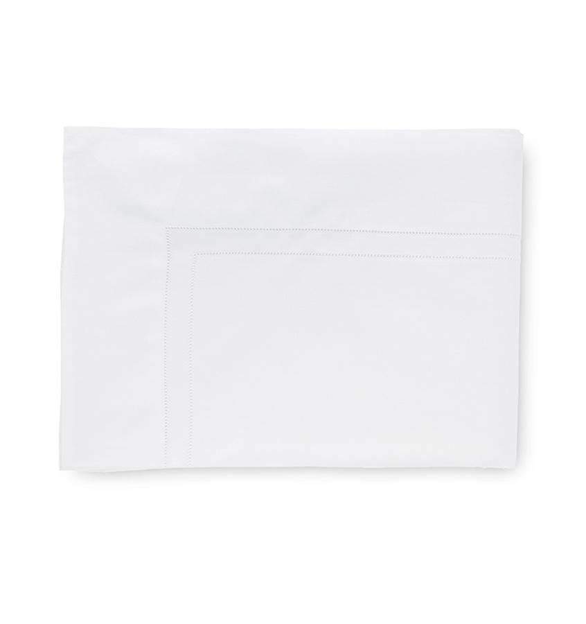 Flat Sheets Finna Flat Sheet by Sferra Twin 74x114 / White Sferra
