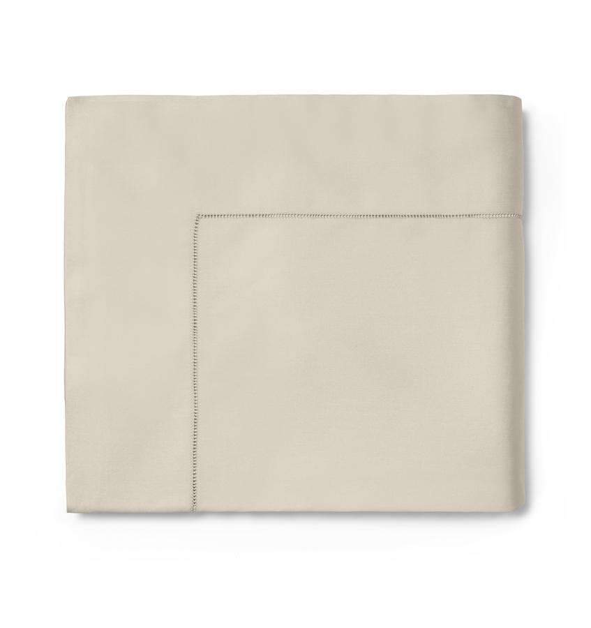 Flat Sheets Fiona Flat Sheet by Sferra Twin 74x114 / Oat Sferra