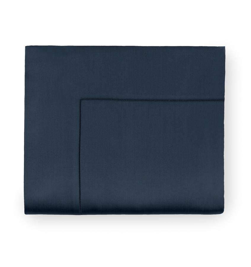 Flat Sheets Giotto Flat Sheet by Sferra Twin 74x114 / Navy Sferra