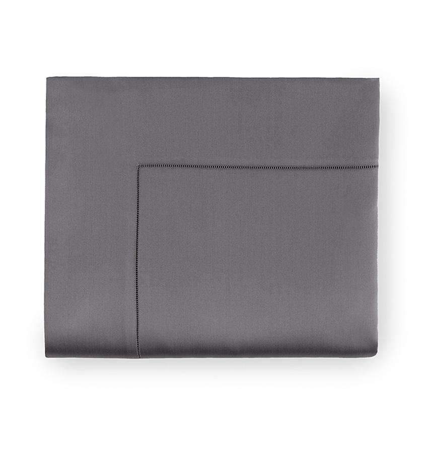 Flat Sheets Giotto Flat Sheet by Sferra Twin 74x114 / Titanium Sferra