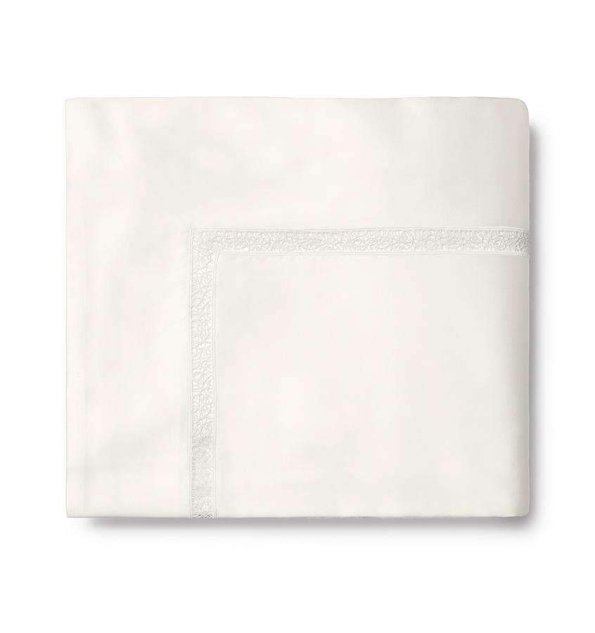 Flat Sheets Giza 45 Trina Flat Sheet by Sferra Queen 96x114 / Ivory Sferra