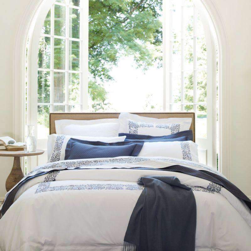 Flat Sheets Saxon Flat Sheet by Sferra Sferra