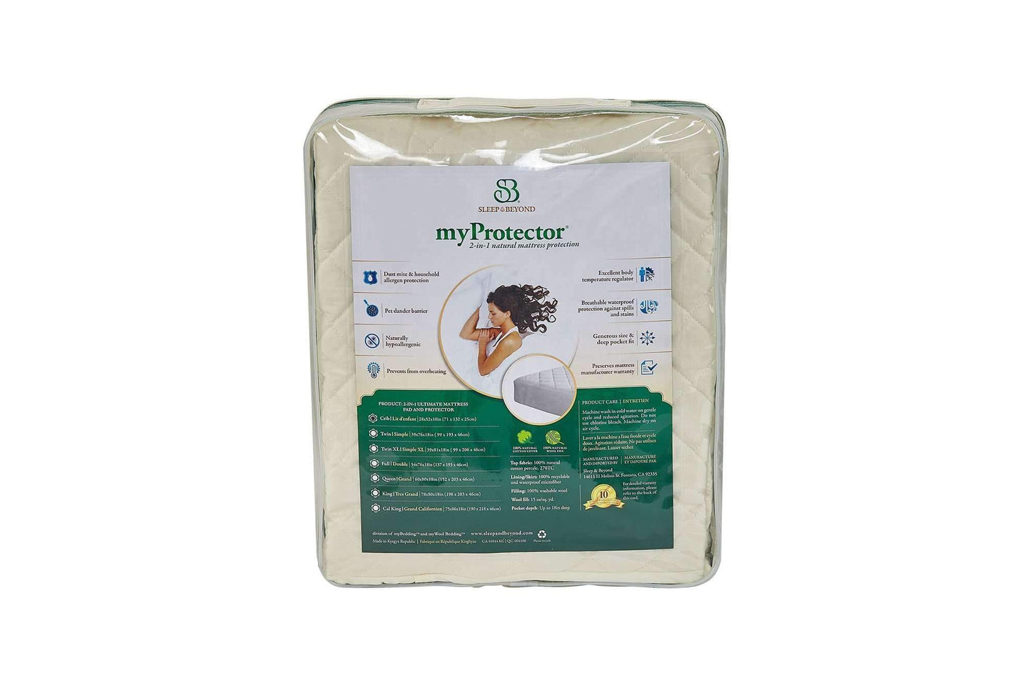 Mattress Protectors myProtector™ by Sleep & Beyond Sleep & Beyond