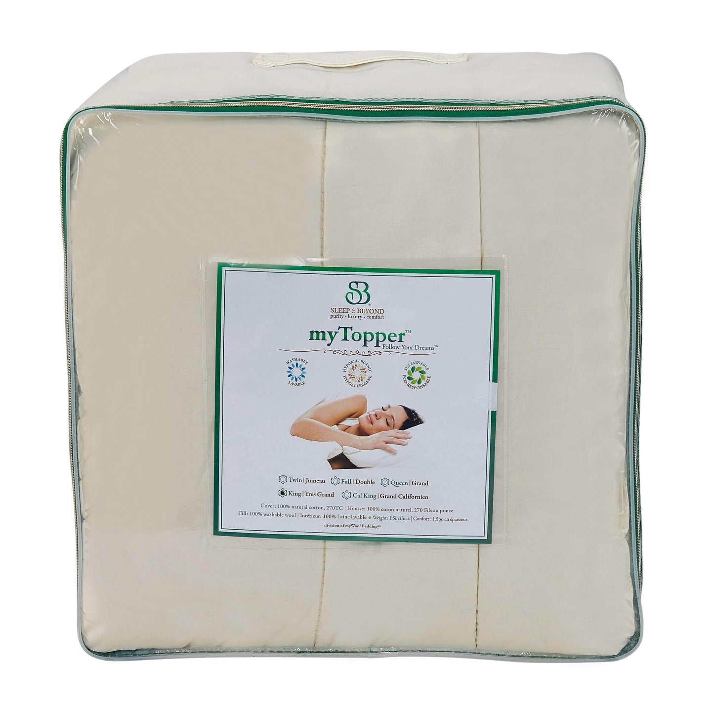 Mattress Toppers myTopper™ by Sleep & Beyond Sleep & Beyond