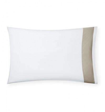 Pillowcases Casida Pillowcase Pair by Sferra Standard / White/Oat Sferra