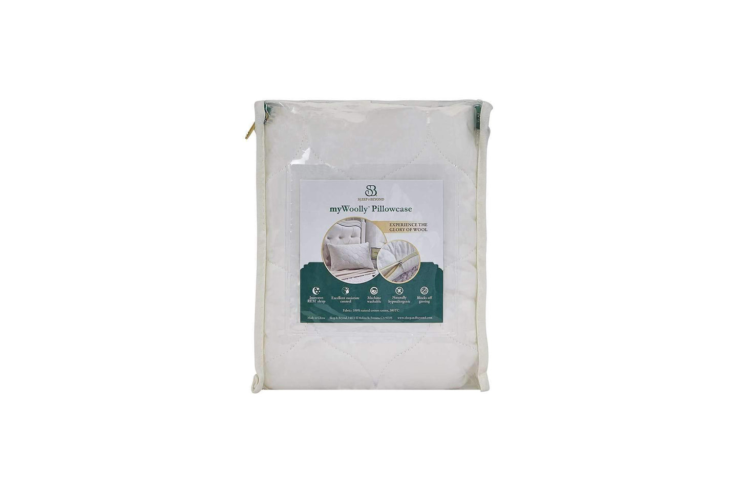 Pillowcases myWoolly® Pillowcase by Sleep & Beyond Sleep & Beyond