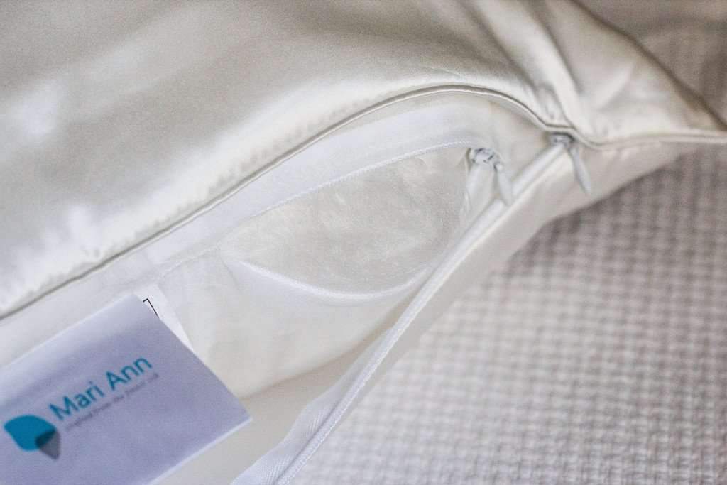 Pillows Silk Filled Pillow with Silk Shell by Mari Anne Mari Ann