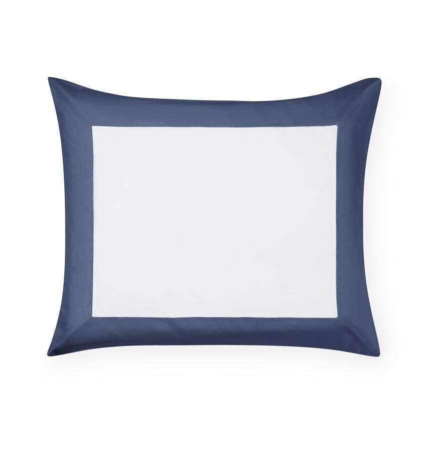 Shams Casida Sham by Sferra Boudoir / White/Delft Sferra