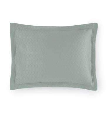 Shams Favo Sham by Sferra Boudoir 12x16 / Seagreen Sferra